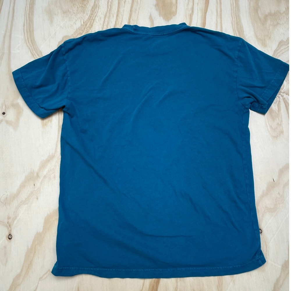 Abercrombie & Fitch NBA Charlotte Hornets Graphic T-Shirt Teal Relaxed - Picture 5 of 6